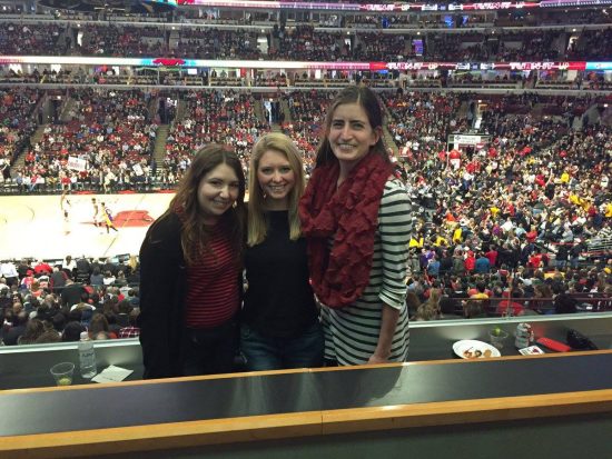 FRED Team at Bulls Game